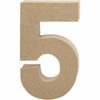Papier-mâché Number 5